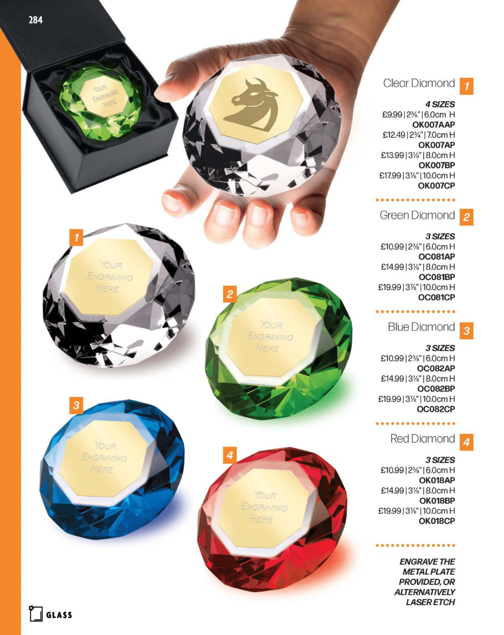 Paperweights Personalised