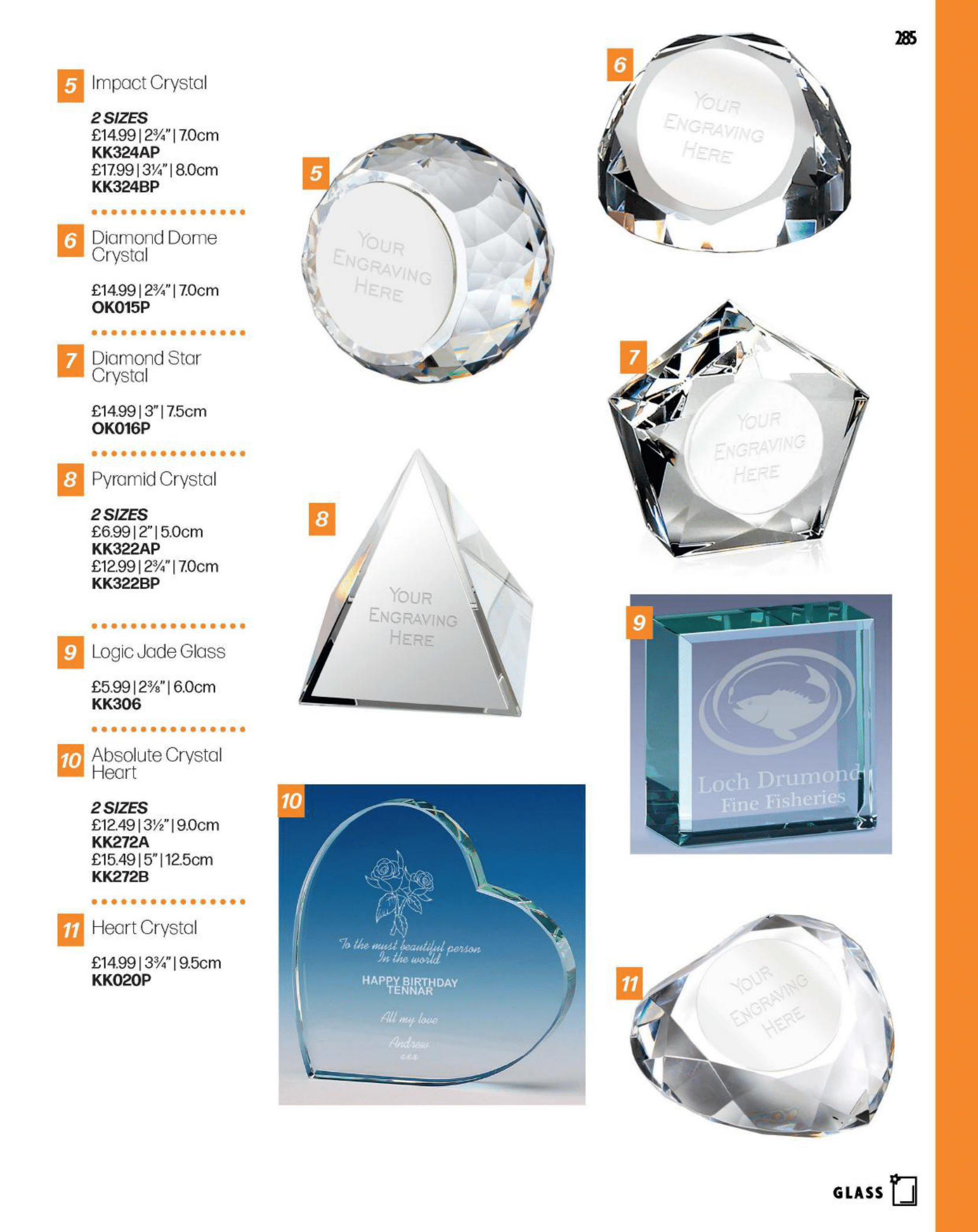 Paperweights Personalised